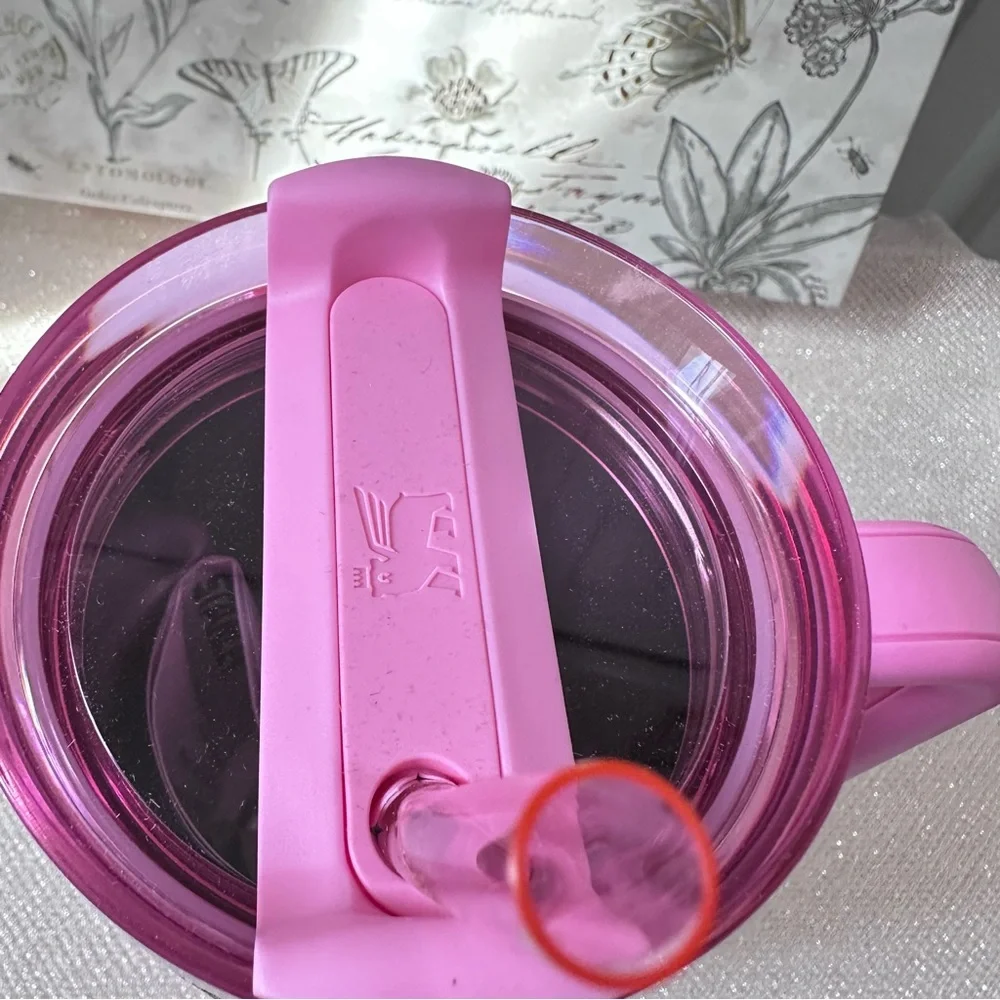 Stanley Wicked Ozian Pink 40oz Tumbler FlowState Quencher Ozian Reprise NWT - Picture 7 of 11